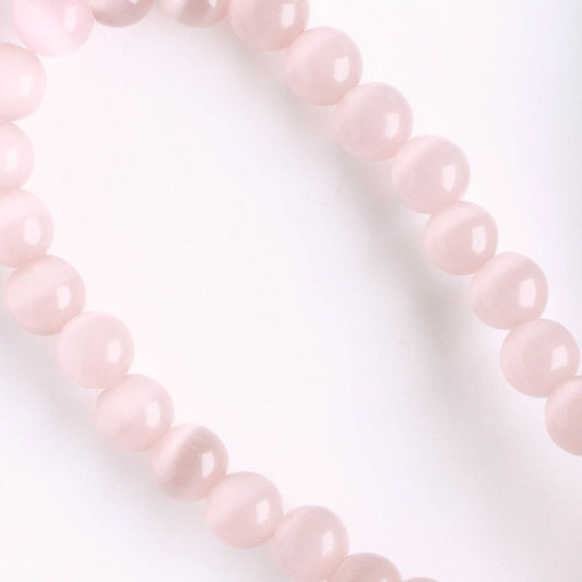 6mm Cat's Eye Glass - 8" strand