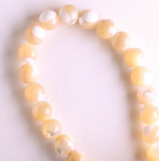 6mm Cat's Eye Glass - 8" strand