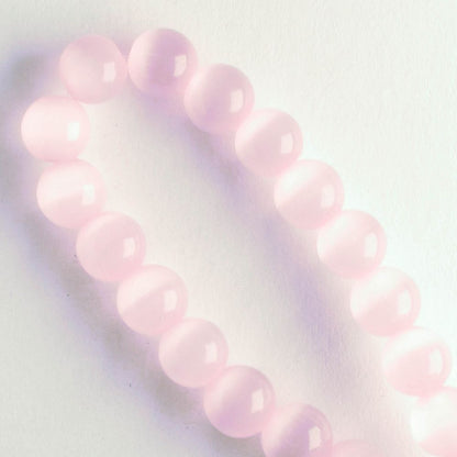 6mm Cat's Eye Glass - 8" strand