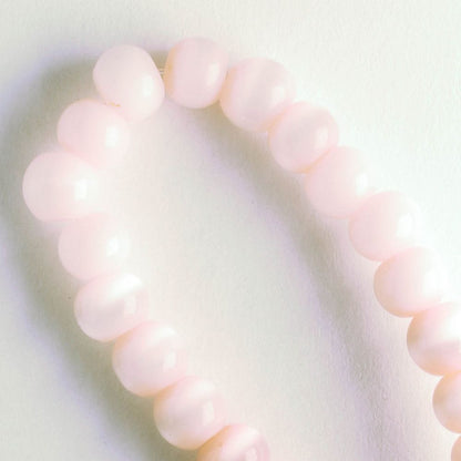 6mm Cat's Eye Glass - 8" strand