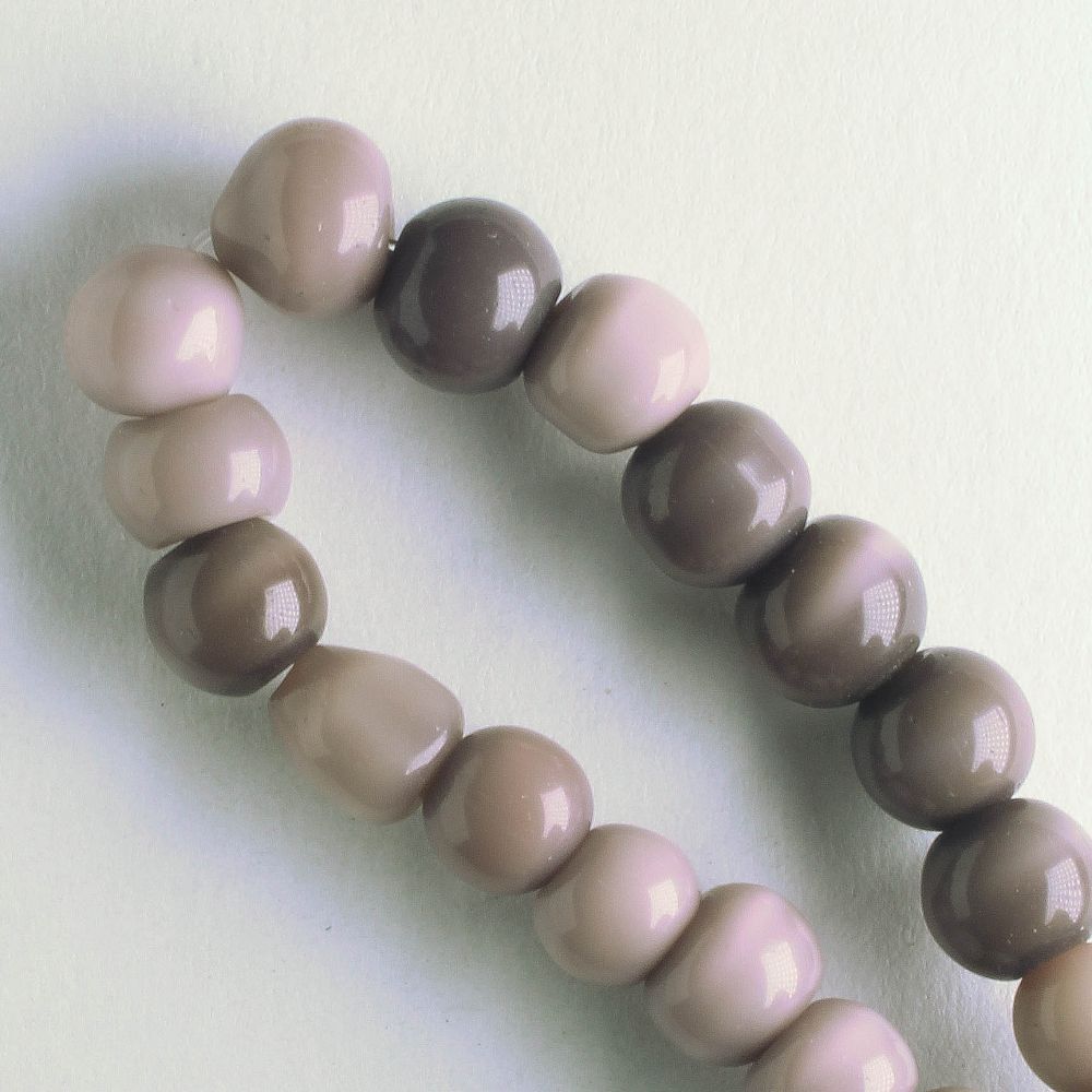 6mm Cat's Eye Glass - 8" strand