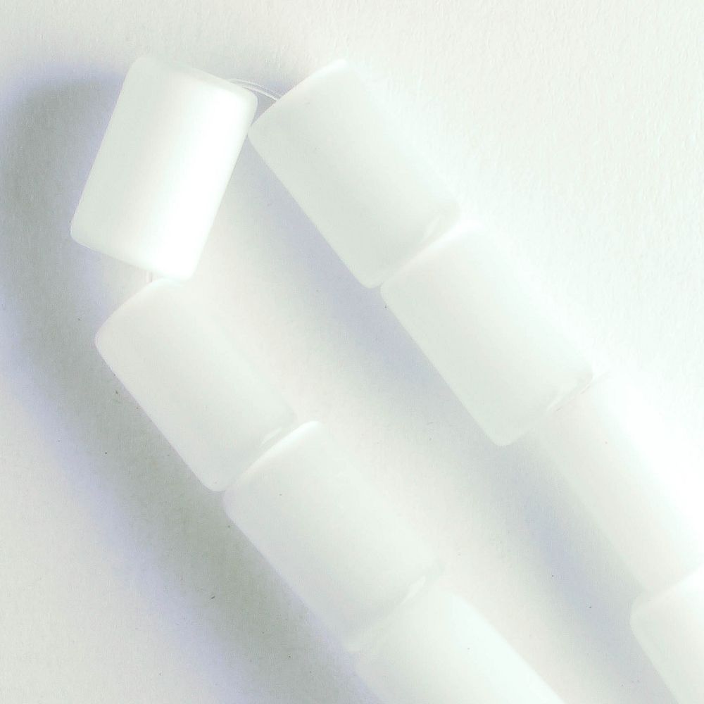 11mm x 7mm Cat's Eye Glass - 8" strand