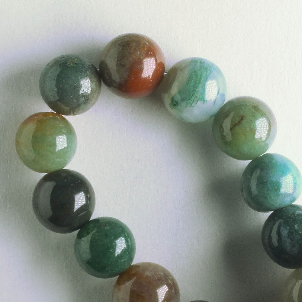Fancy Jasper - 8" strand