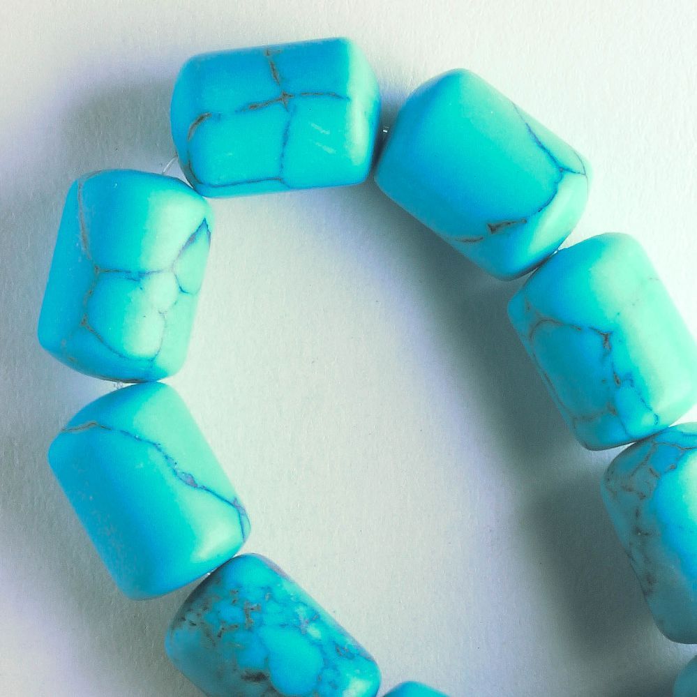 Imitation Turquoise - 8" strand