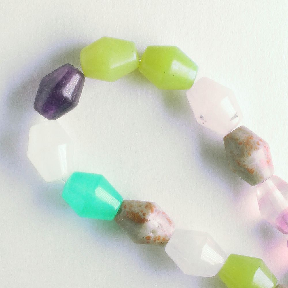 Stone Beads - 8" strand