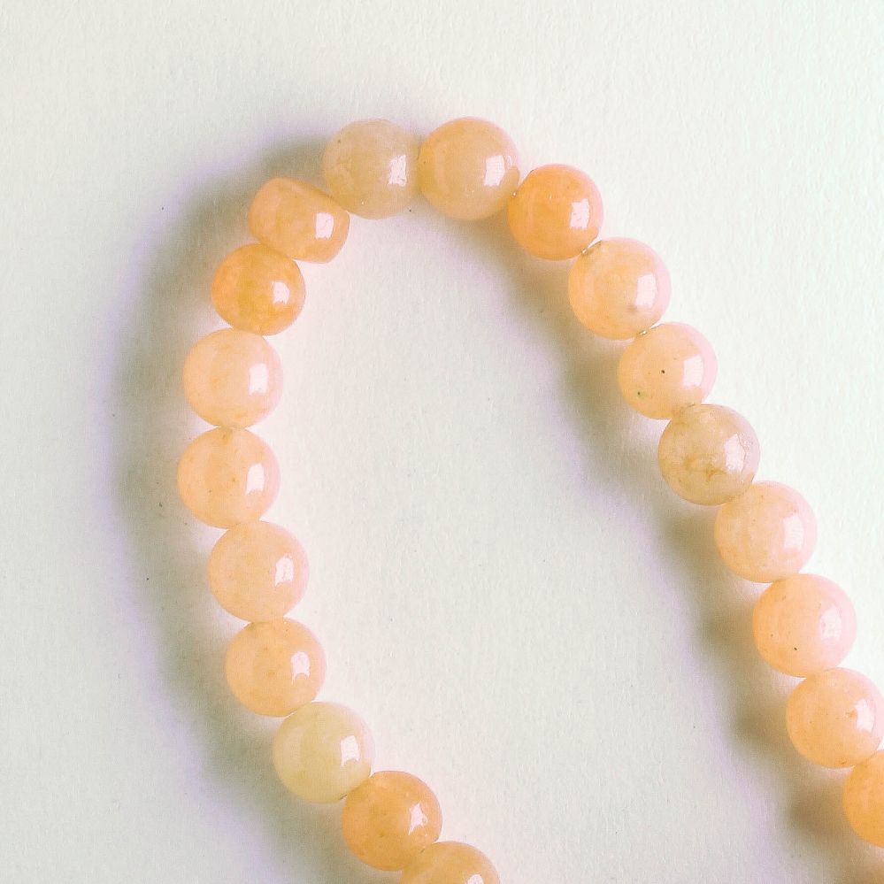 Red Aventurine - 8" strand