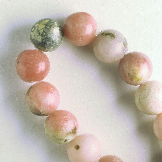 Pink Lepidolite - 8" strand