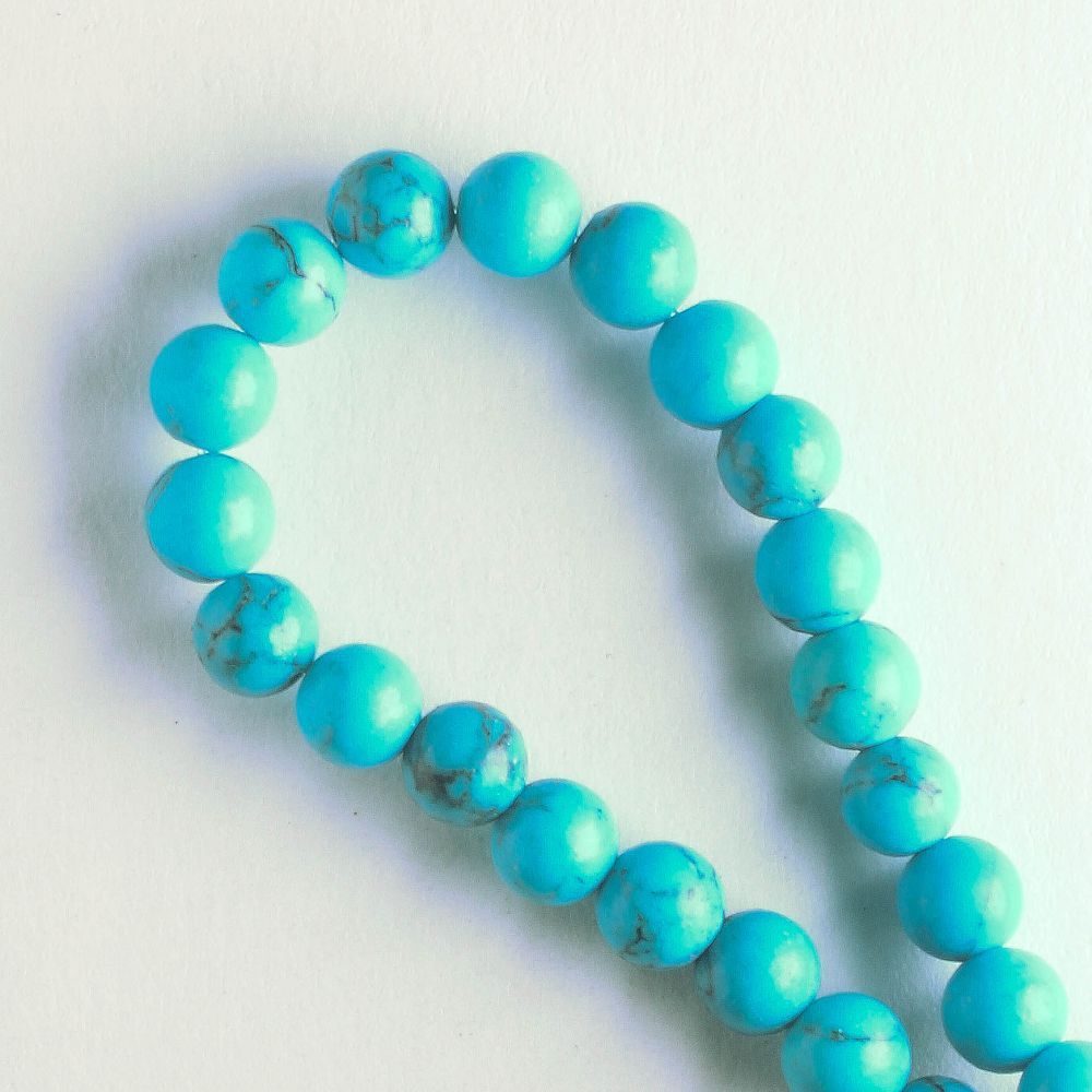 Imitation Turquoise - 8" strand