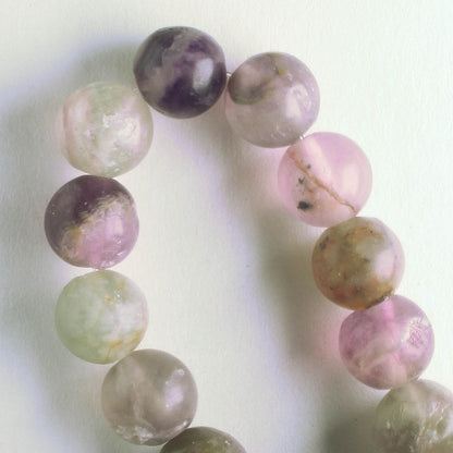 Rainbow Flourite - 8" strand