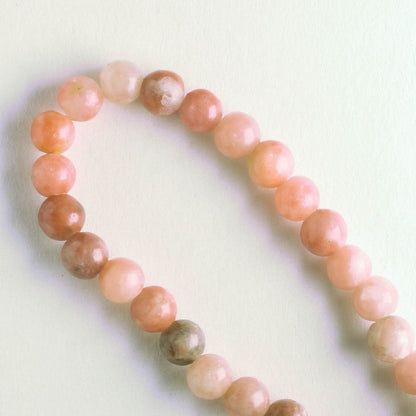 Pink Lepidolite - 8" strand
