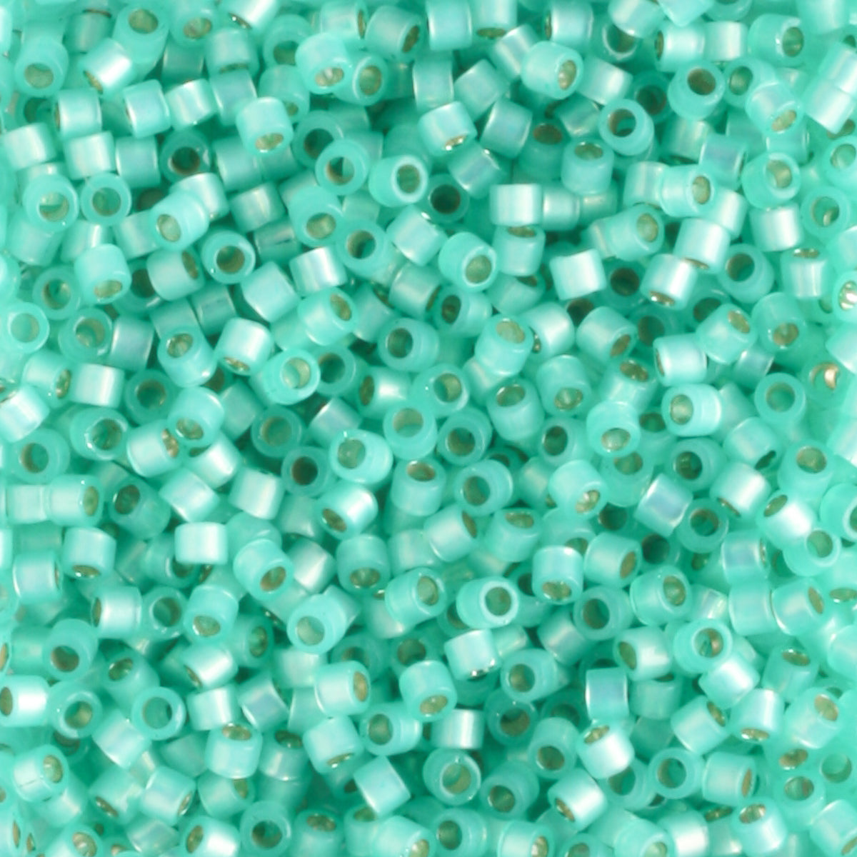 DB0627 Silver Lined Opal Aqua Green