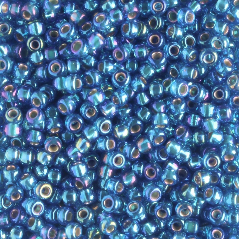 11-1025 Silver Lined Capri Blue AB