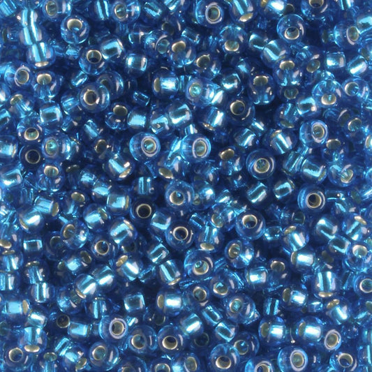 11-0025 Silver Lined Capri Blue