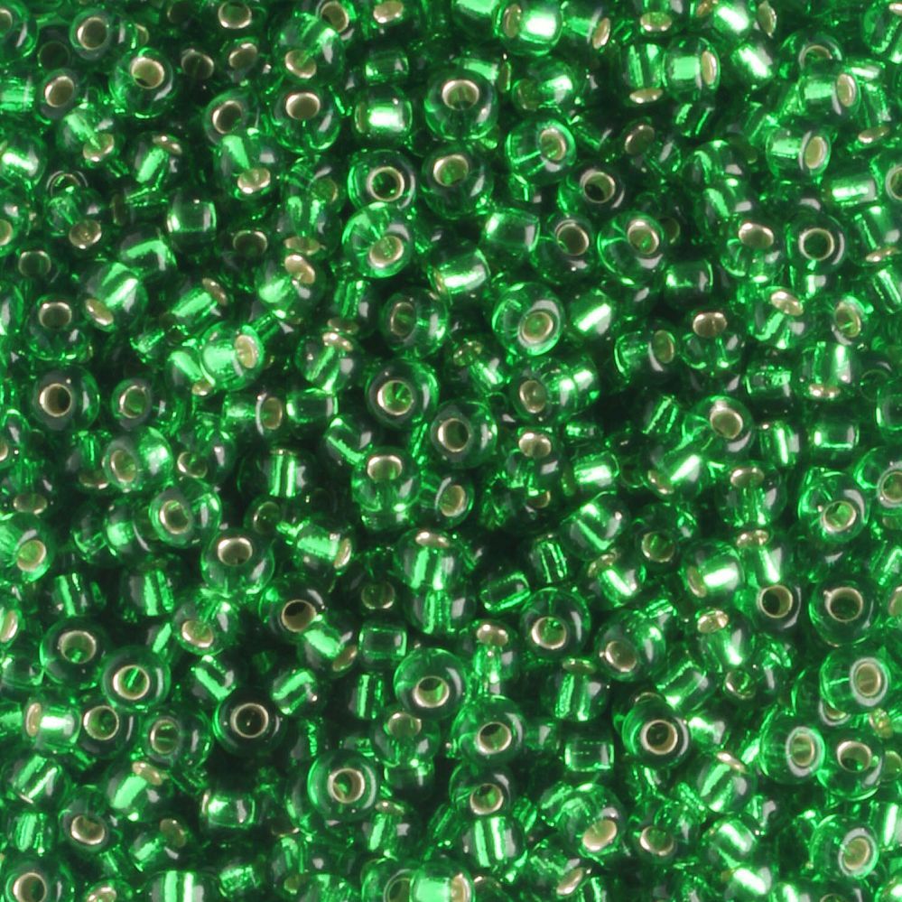 11-0016 Silver Lined Green