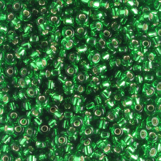 11-0016 Silver Lined Green