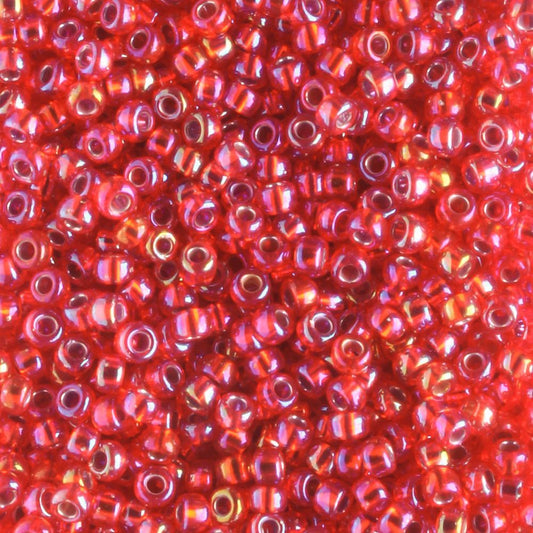 11-1010 Silver Lined Flame Red AB