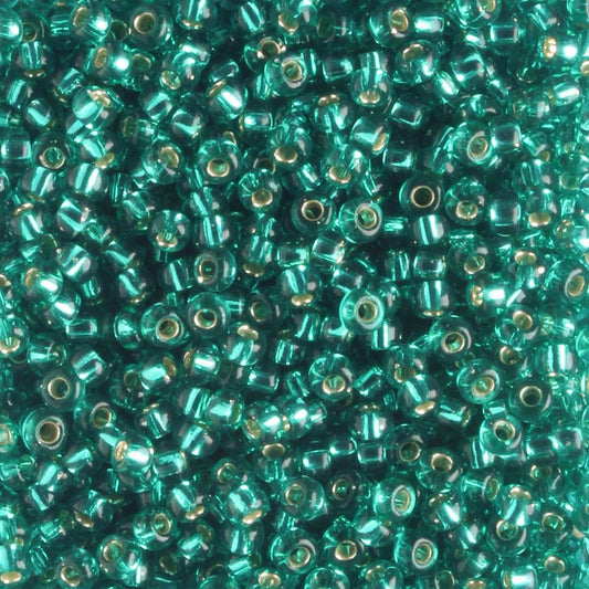 11-2425 Silver Lined Dark Teal