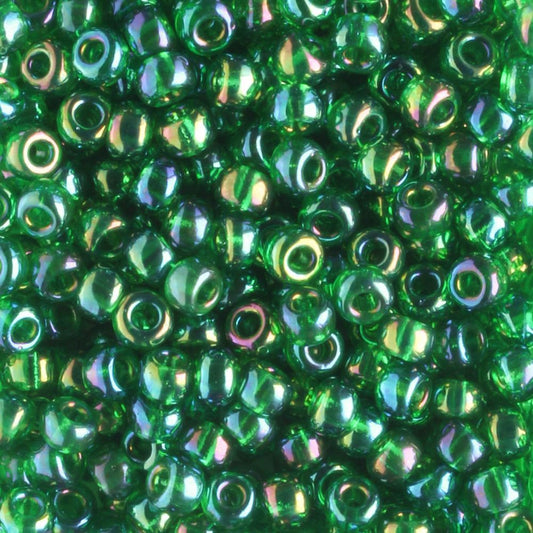 8-0179 Transparent Green Rainbow