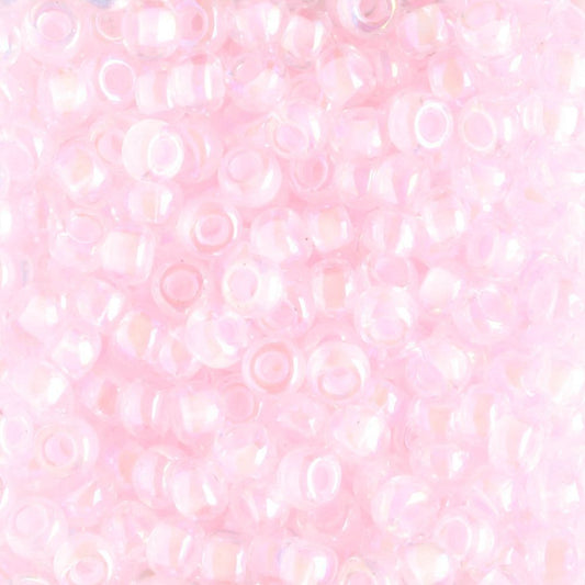 8-0272 Pink Lined Crystal AB