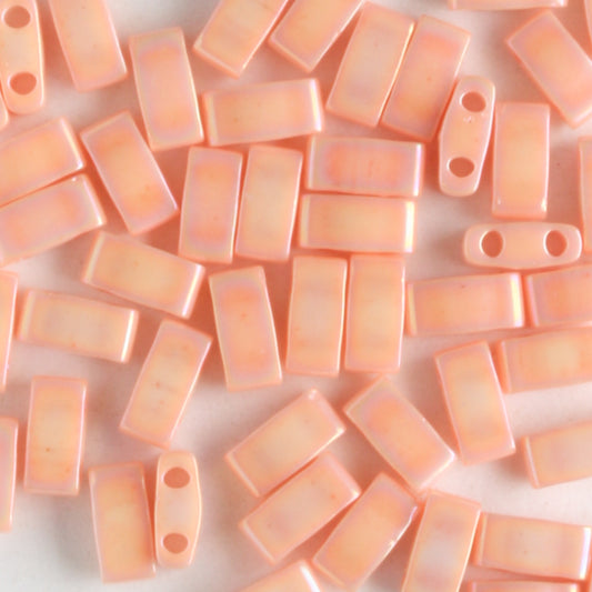 Half Tila Opaque Luster Peach
