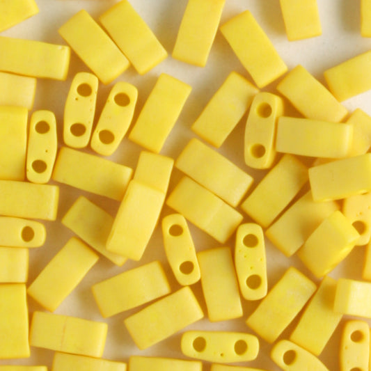 Half Tila Opaque Matte Yellow Mustard