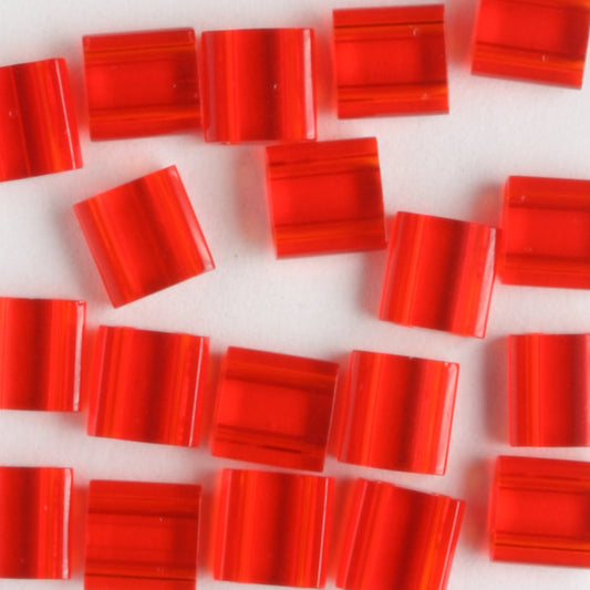Tila Transparent Red