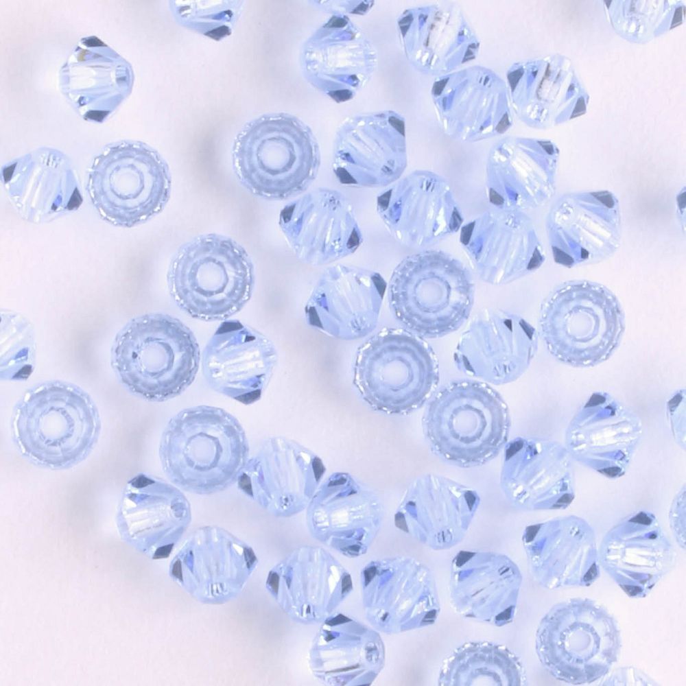 3mm Bicone Light Sapphire