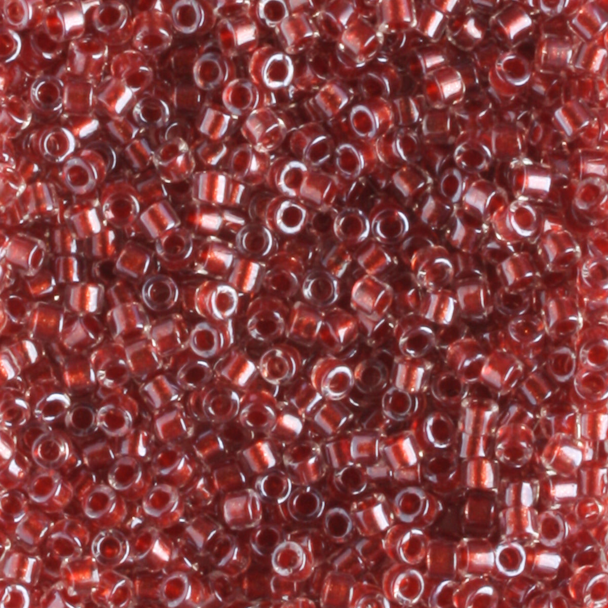DB0924 Sparkling Cranberry Lined Crystal