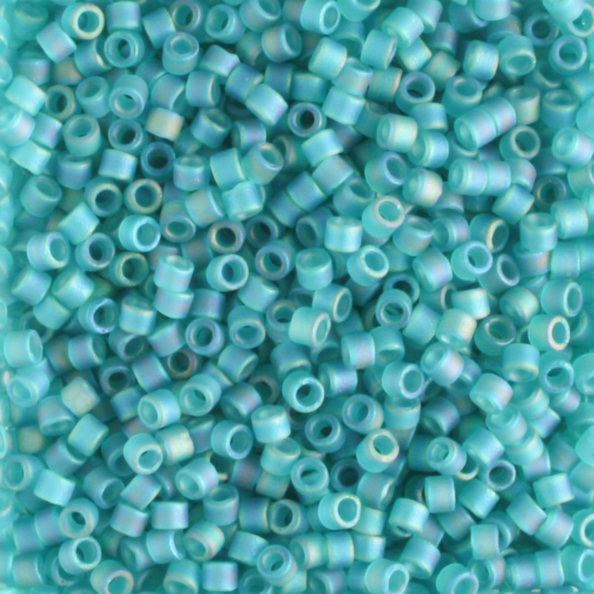 DB1283 Transparent Matte Rainbow Tropical Teal
