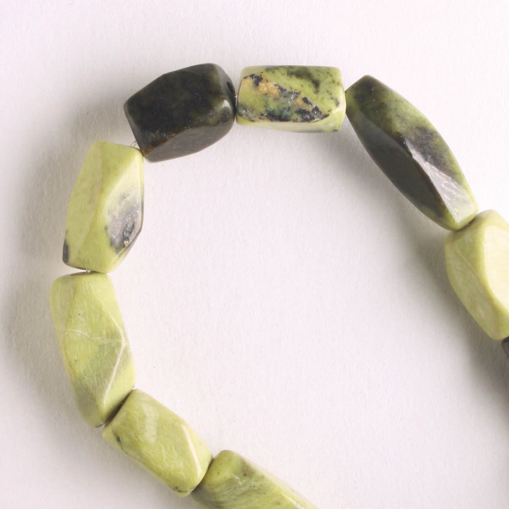 Yellow Jade - 8" strand
