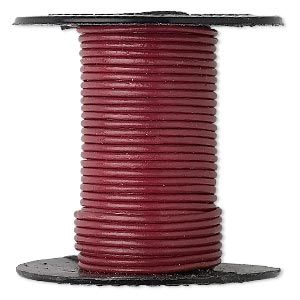 Leather 1mm Rose - foot