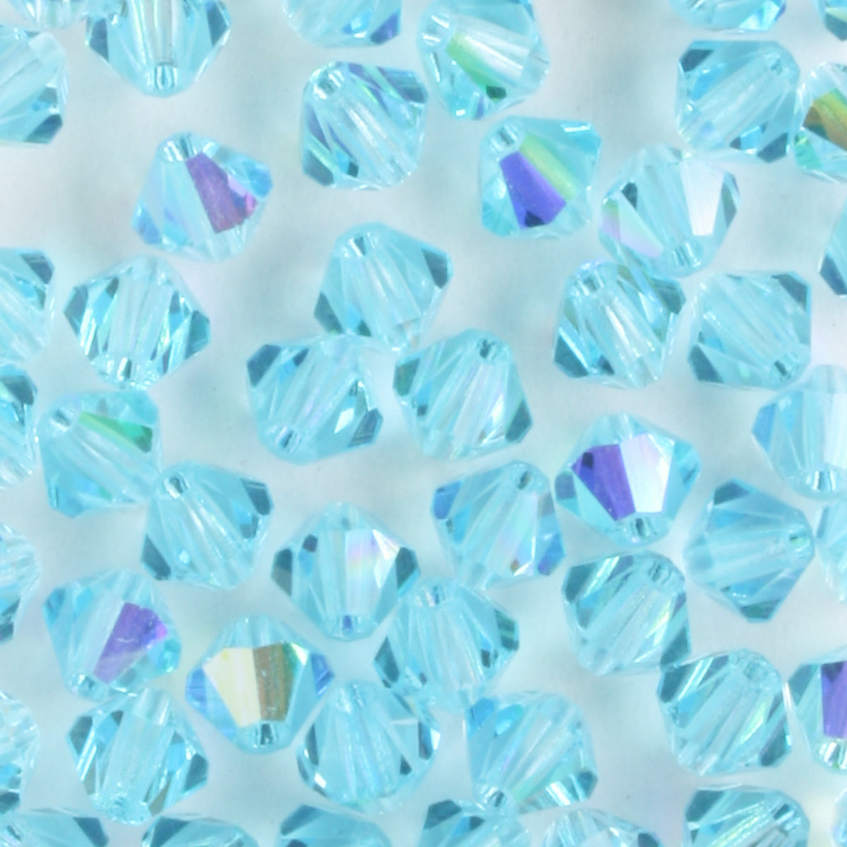 4mm Bicone Aqua Bohemica AB