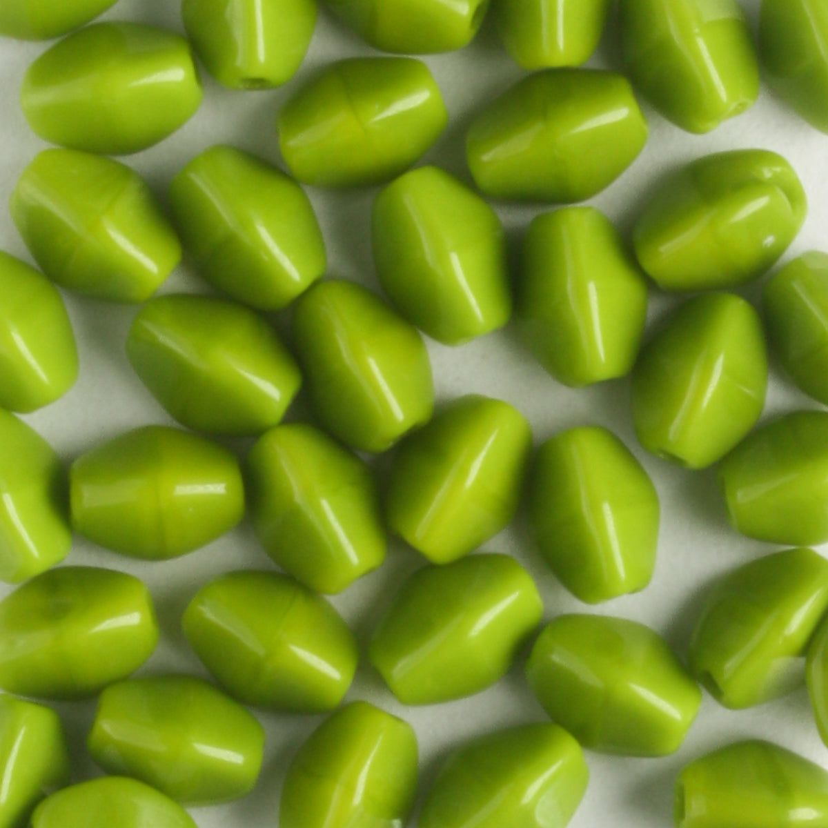 Pinch Bead Chartreuse - 100 beads