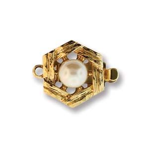 Box Clasp Gold