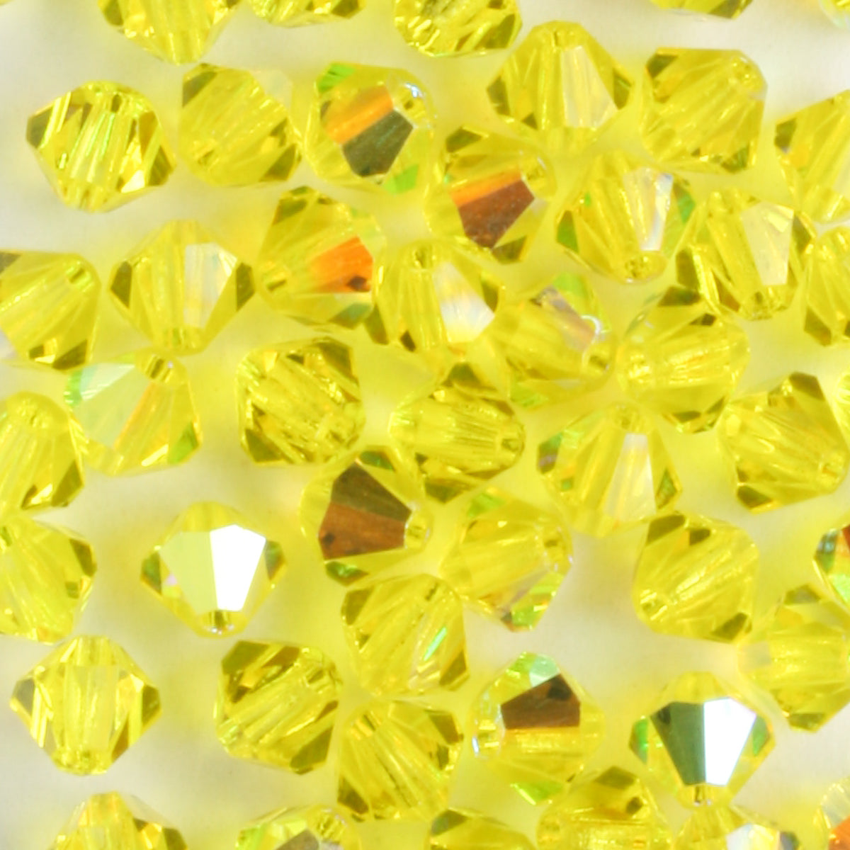 4mm Bicone Citrine AB