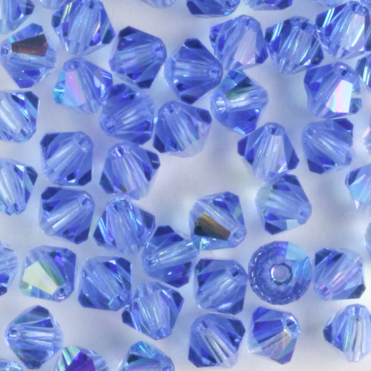 4mm Bicone Sapphire AB