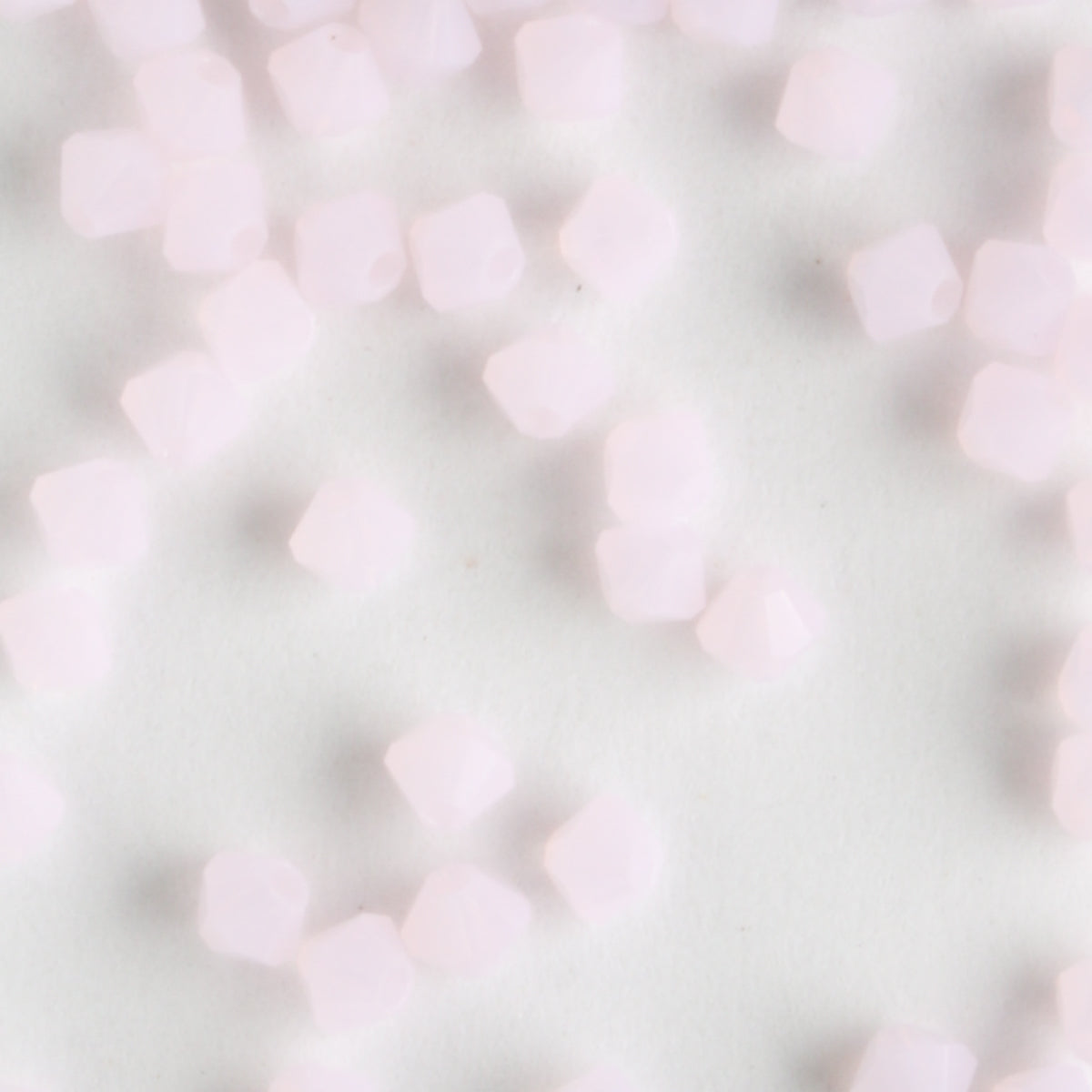 3mm Bicone Soft Opal Pink
