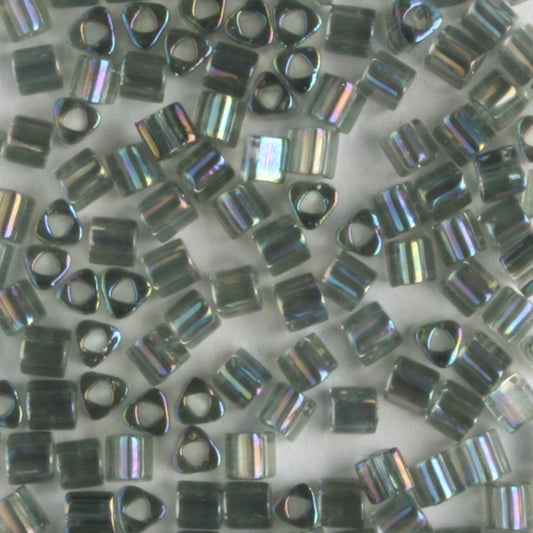 11/0 Triangle Rainbow Gray - 10 grams