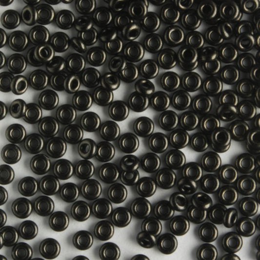 11/0 Demi Round Hybrid Metallic Dark Green - 10 grams