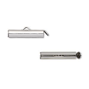 Slide Tube Silver 20x4 - pair