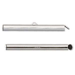 Slide Tube Silver 40x4 - pair