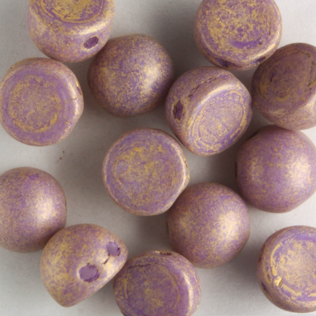 2 Hole Cabochon Pacifica Fig - 10 grams