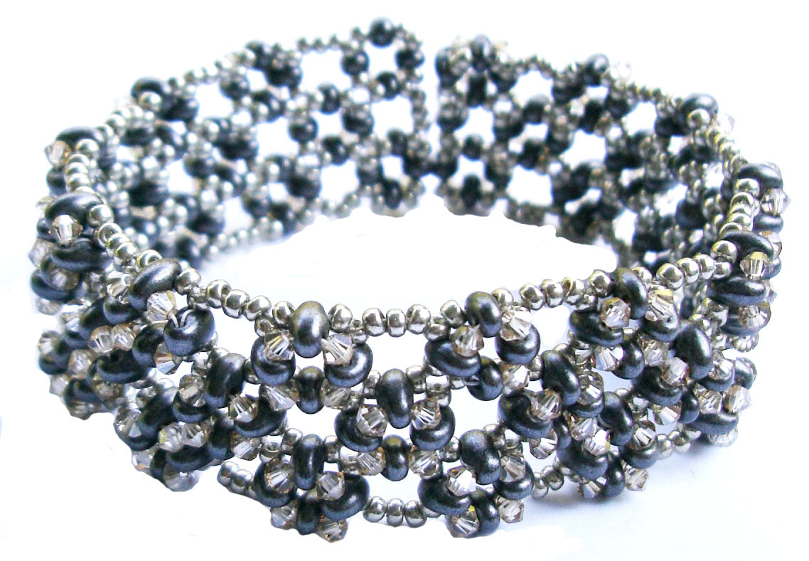 Victorian Twin Bracelet Pattern - PDF