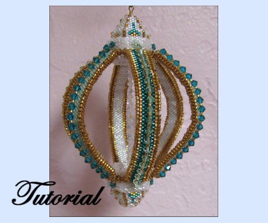 The Open Crystal Ball Ornament Pattern - PDF