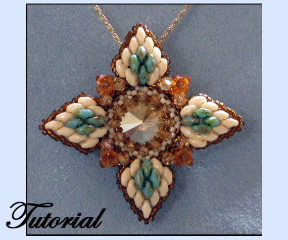 Zia Pendant Pattern - PDF