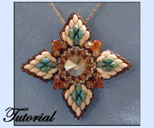 Zia Pendant Pattern - PDF